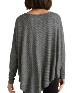 Core Asymmetrical Stripe Sweat -Heritage 652563370 3 720x928