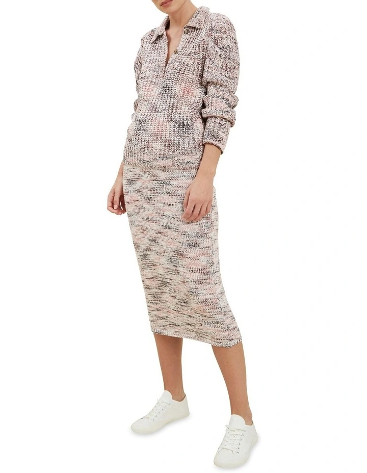 Sustainable Spacedye Knit Sweater 2 Sustainable Spacedye Knit Sweater - Image 2