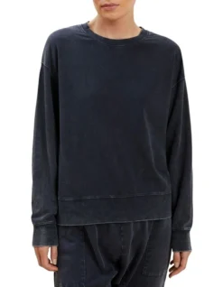 Washed Terry Windcheater