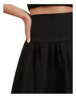 Core Linen Gathered Maxi Skirt 7 Core Linen Gathered Maxi Skirt -Heritage 849168190 4 720x928