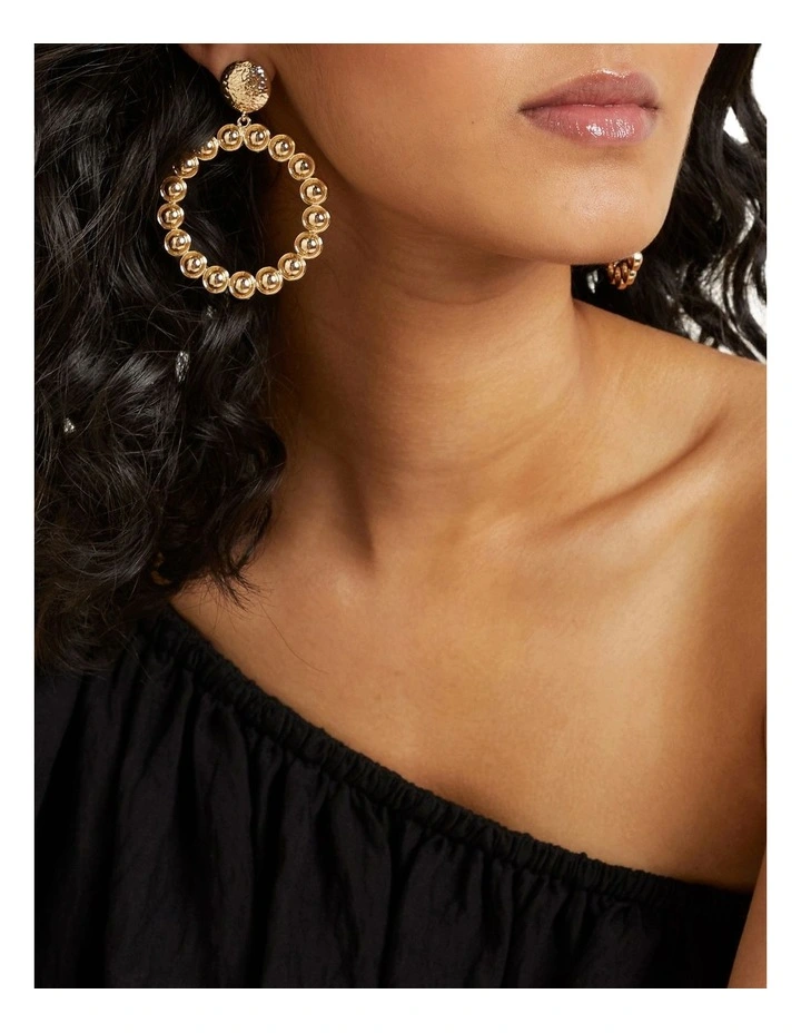 Circle Hoop Earrings 2 Circle Hoop Earrings - Image 2