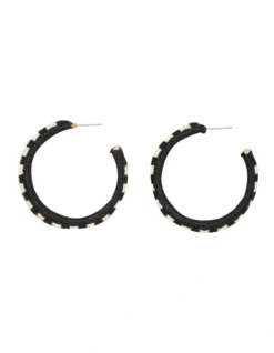 Textured Woven Hoops