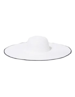 Contrast Edge Sun Hat