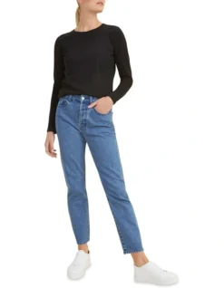 Core Long Sleeve Top Black -Heritage 884223100 3 720x928