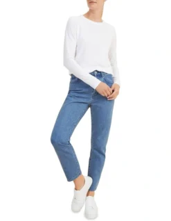 Core Long Sleeve Top Whisper White -Heritage 884223280 3 720x928