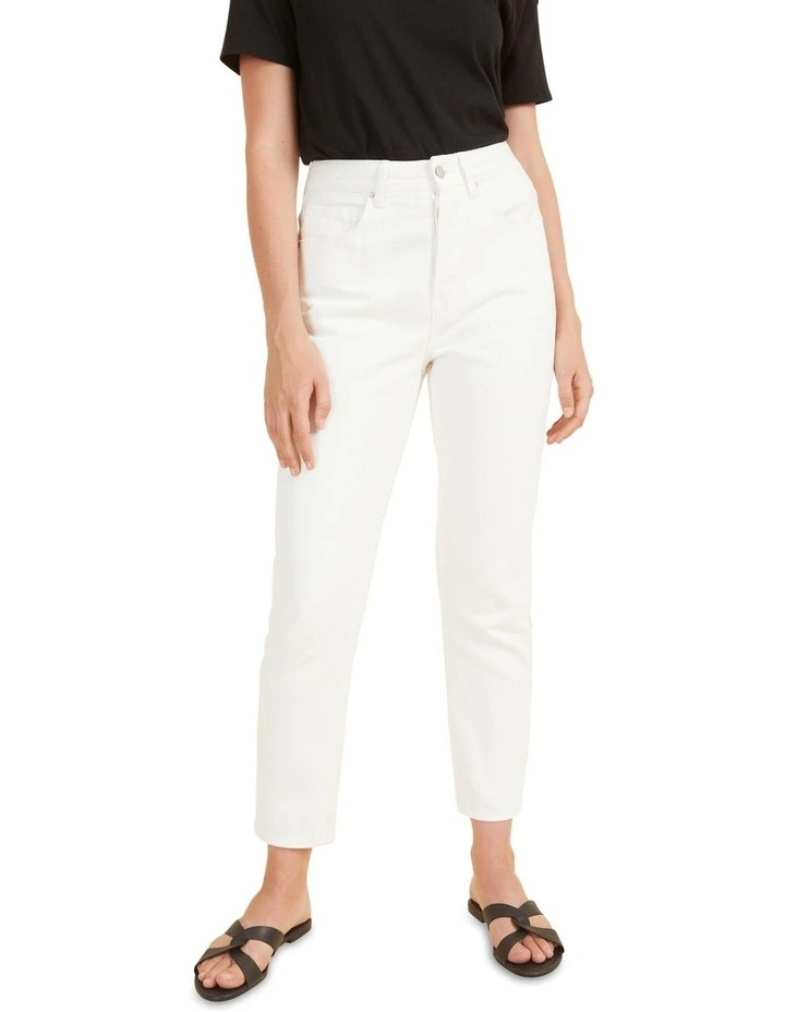 Core Slim Leg Rigid Jean Cloud Cream 2 Core Slim Leg Rigid Jean Cloud Cream - Image 2