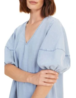 Frill Hem Mini Dress -Heritage 884270530 3 720x928