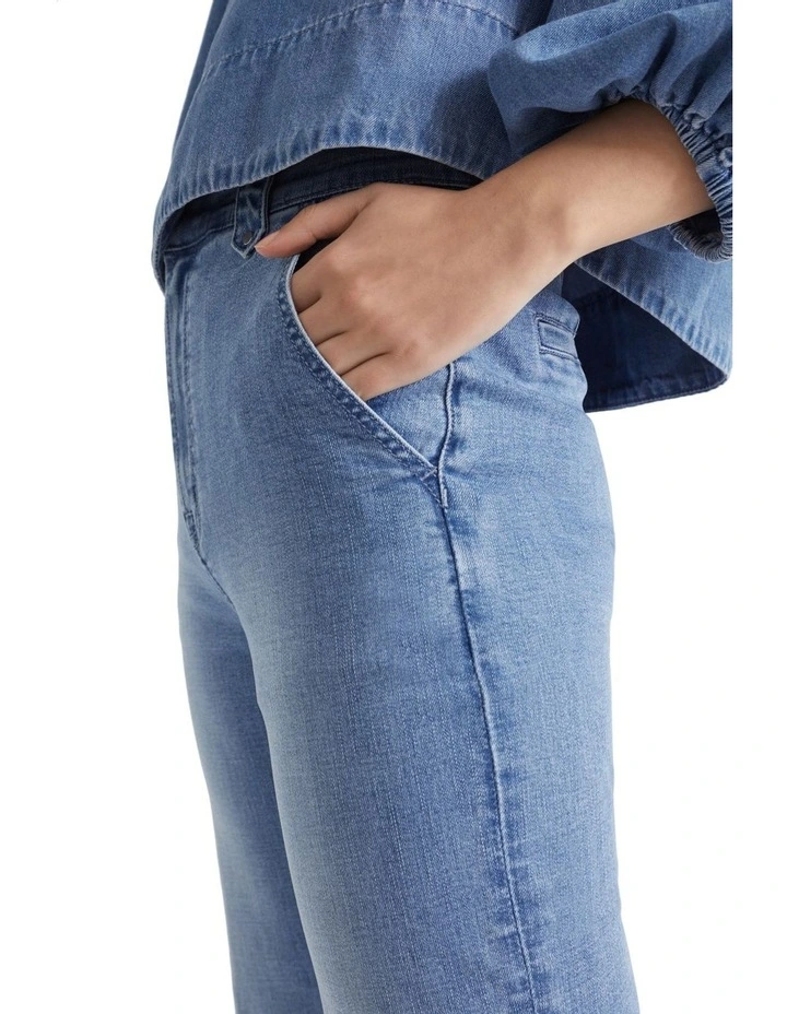 Wide Leg Denim Pant 3 Wide Leg Denim Pant - Image 3