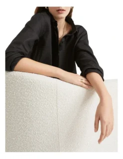 Core Linen Boyfriend Shirt In Black 7 Core Linen Boyfriend Shirt In Black -Heritage 911955610 911914390 4 720x928