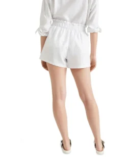 Core Linen Paperbag Short In Whisper White 7 Core Linen Paperbag Short In Whisper White -Heritage 911955790 911917090 4 720x928