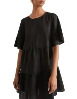 Core Linen Mini Dress 7 Core Linen Mini Dress -Heritage 911956690 911928880 4 720x928