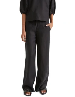 Core Linen Waisted Pant