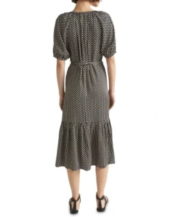 Geo Twill Midi Dress 7 Geo Twill Midi Dress -Heritage 927443440 4 720x928