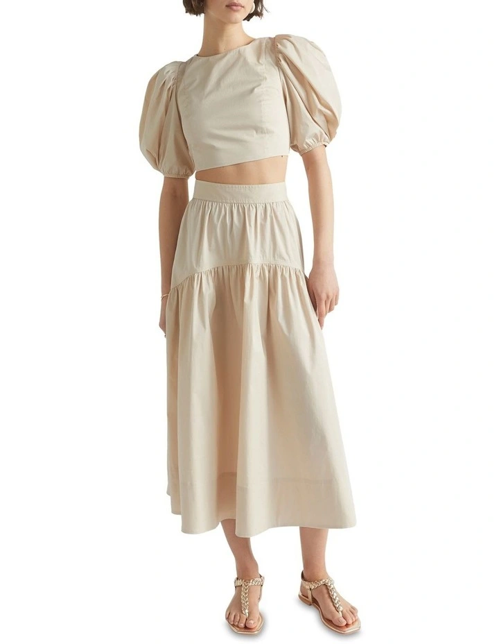 Sateen Tie Back Top 2 Sateen Tie Back Top - Image 2