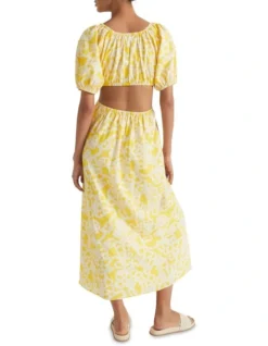 Floral Cut Away Maxi Dress -Heritage 928612990 4 720x928