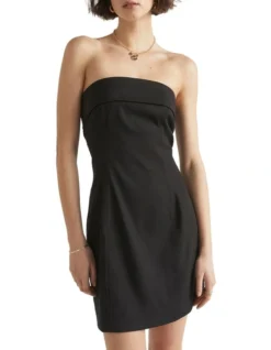 Tailored Strapless Mini Dress -Heritage 928613260 3 720x928