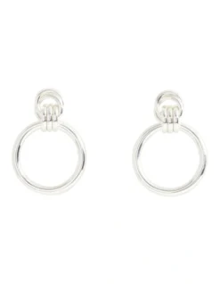 Interlock Ring Earring