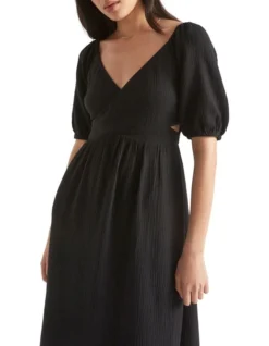 Cheesecloth Cross Front Maxi Dress 6 Cheesecloth Cross Front Maxi Dress -Heritage 933957280 3 720x928