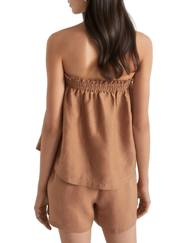 Linen Strapless Top 4 Linen Strapless Top - Image 4