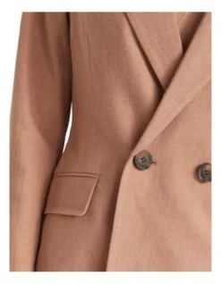 Ramie Cotton Longline Blazer 6 Ramie Cotton Longline Blazer -Heritage 937921510 3 720x928