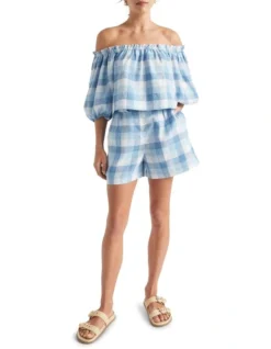 Linen Check Swing Top 7 Linen Check Swing Top -Heritage 937922050 4 720x928