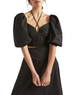 Sateen Tie Neck Top 6 Sateen Tie Neck Top -Heritage 937922320 3 720x928