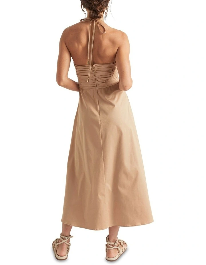 Tailored Halter Midi Dress 4 Tailored Halter Midi Dress - Image 4