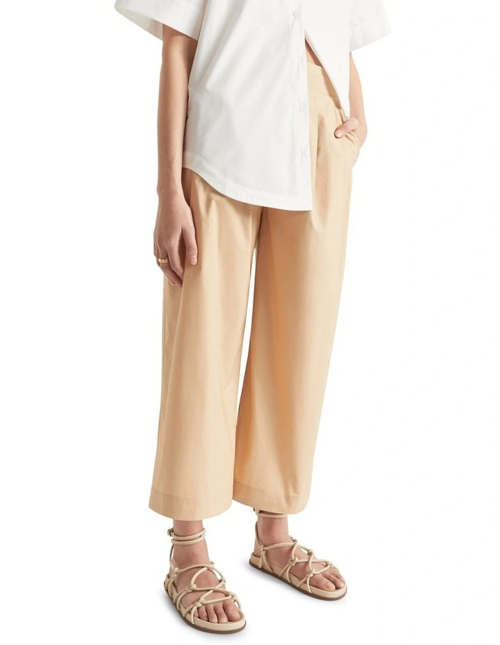 Cotton Pleat Front Pant 3 Cotton Pleat Front Pant - Image 3