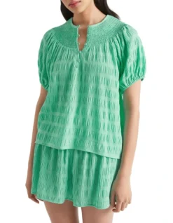 Textured Gingham Top -Heritage 937924480 3 720x928