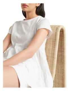 Tiered Jersey Slub Tee 7 Tiered Jersey Slub Tee -Heritage 937925290 937909090 4 720x928