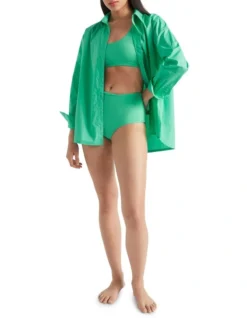 Rib One Shoulder Bikini