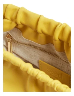 Gathered Leather Clutch 9 Gathered Leather Clutch -Heritage 939695230 939684970 5 720x928