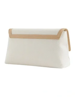 Textured Fold Over Clutch In Beige Multi -Heritage 939697570 939690820 3 720x928
