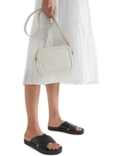 Textured Logo Crossbody Bag In Bone -Heritage 939697660 939690910 3 720x928