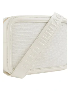 Textured Logo Crossbody Bag In Bone -Heritage 939697660 939690910 4 720x928