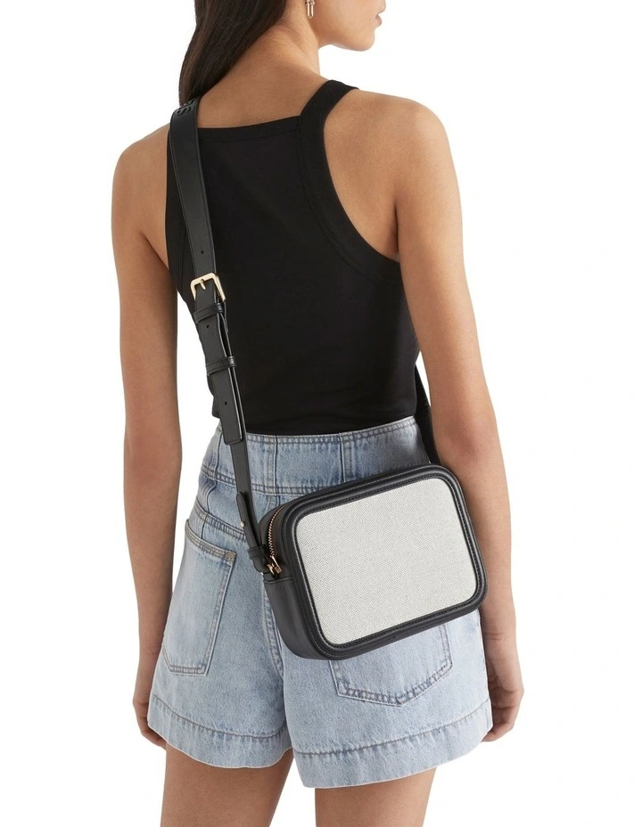 Textured Logo Crossbody Bag 3 Textured Logo Crossbody Bag - Image 3