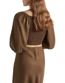 Satin Twist Front Crop Top -Heritage 939763540 4 720x928