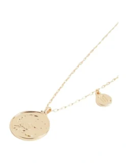 Scorpio Zodiac Necklace In Gold 6 Scorpio Zodiac Necklace In Gold -Heritage 941754970 3 720x928