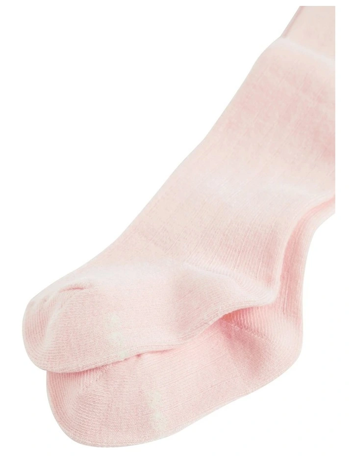 Baby Rib Tight In Pink 3 Baby Rib Tight In Pink - Image 3