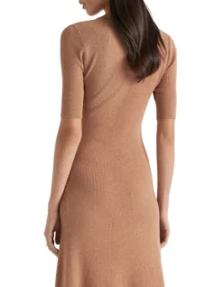 Marle Knit Polo Button Down Dress 7 Marle Knit Polo Button Down Dress -Heritage 943326550 4 720x928