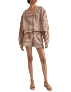 Stripe Voile Tie Short -Heritage 943698070 943684930 3 720x928