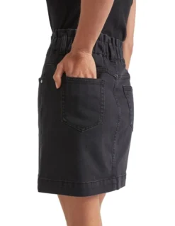 Core Denim Paperbag Mini Skirt 6 Core Denim Paperbag Mini Skirt -Heritage 943698160 943685650 3 720x928