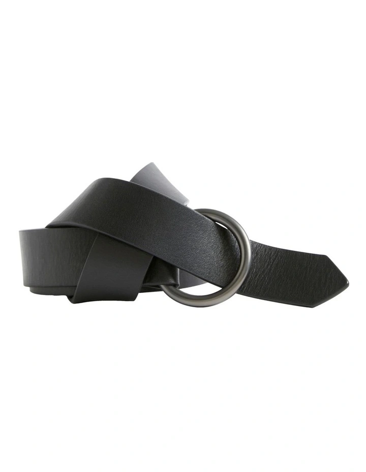 Ava Leather Ring Belt 1 Ava Leather Ring Belt