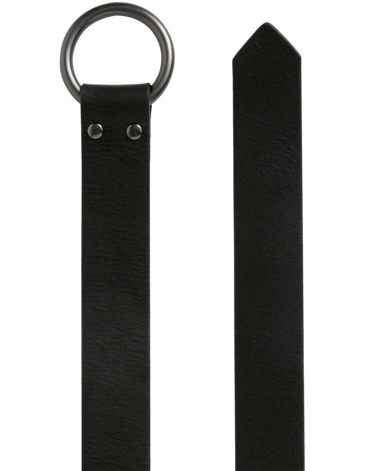 Ava Leather Ring Belt 2 Ava Leather Ring Belt - Image 2