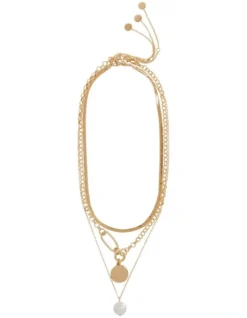 Layered Pearl Necklace