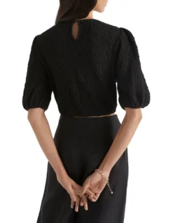 Crinkle Blouson Tee -Heritage 945553240 4 720x928