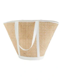 Caged Rattan Tote In White 7 Caged Rattan Tote In White -Heritage 962103250 962092090 3 720x928