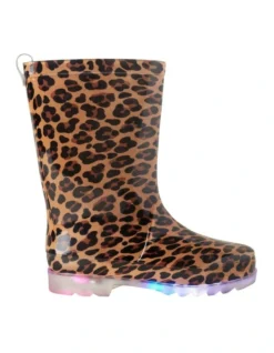 Ocelot Light Up Gumboot In Multi