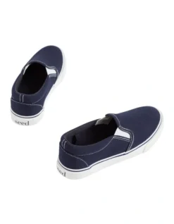 Canvas Slip On In Navy -Heritage 962864200 962844040 3 720x928