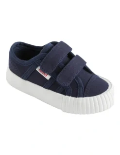 Mini Canvas Double Tab Sneaker In Navy 5 Mini Canvas Double Tab Sneaker In Navy -Heritage 970418080 970416820 3 720x928